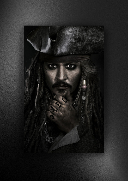 Pirates of the caribbean| Johnny-Depp | Movie | Poster