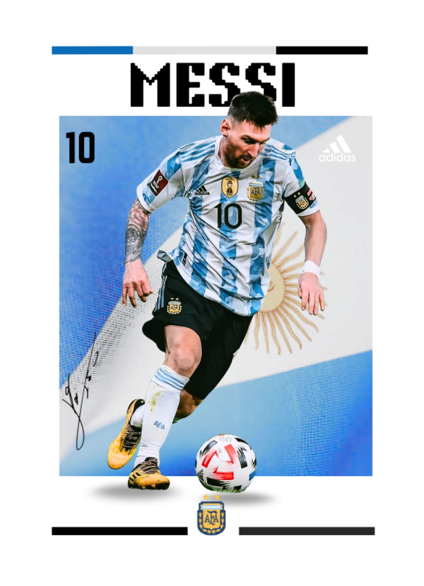 30 FOOTBALL PLAYERS POSTERS COLLECTION-A6 SIZE,(FREE SECRET GIFTS INSIDE🫰🏽)