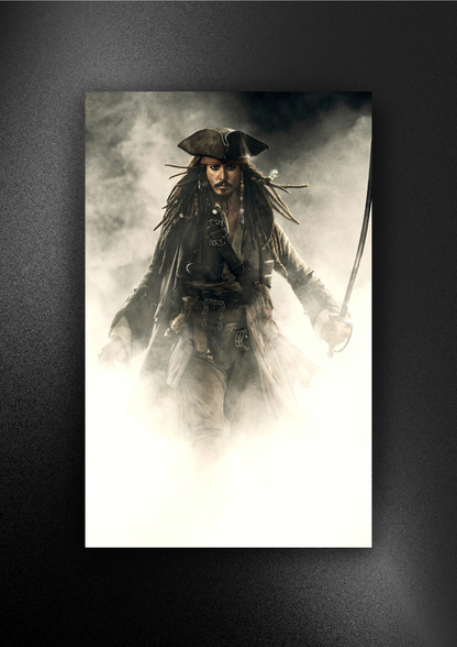 Pirates of the caribbean| Johnny-Depp | Movie | Poster