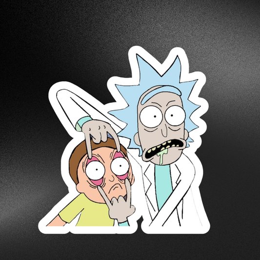 RICK N MORTY | STICKER