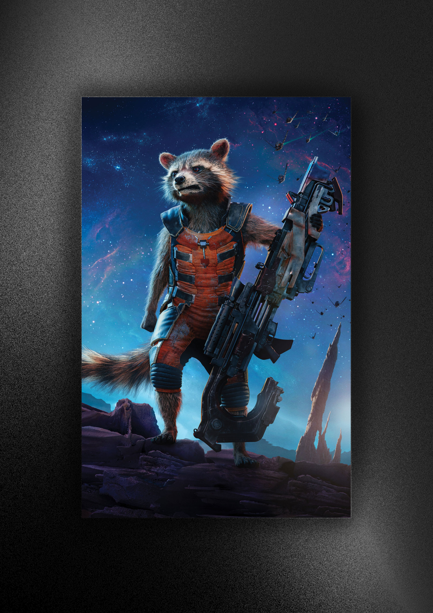 Raccoon Rocket - Poster