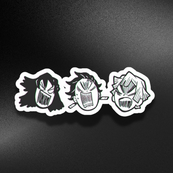 DEMON SLAYER-FUNNY | STICKER