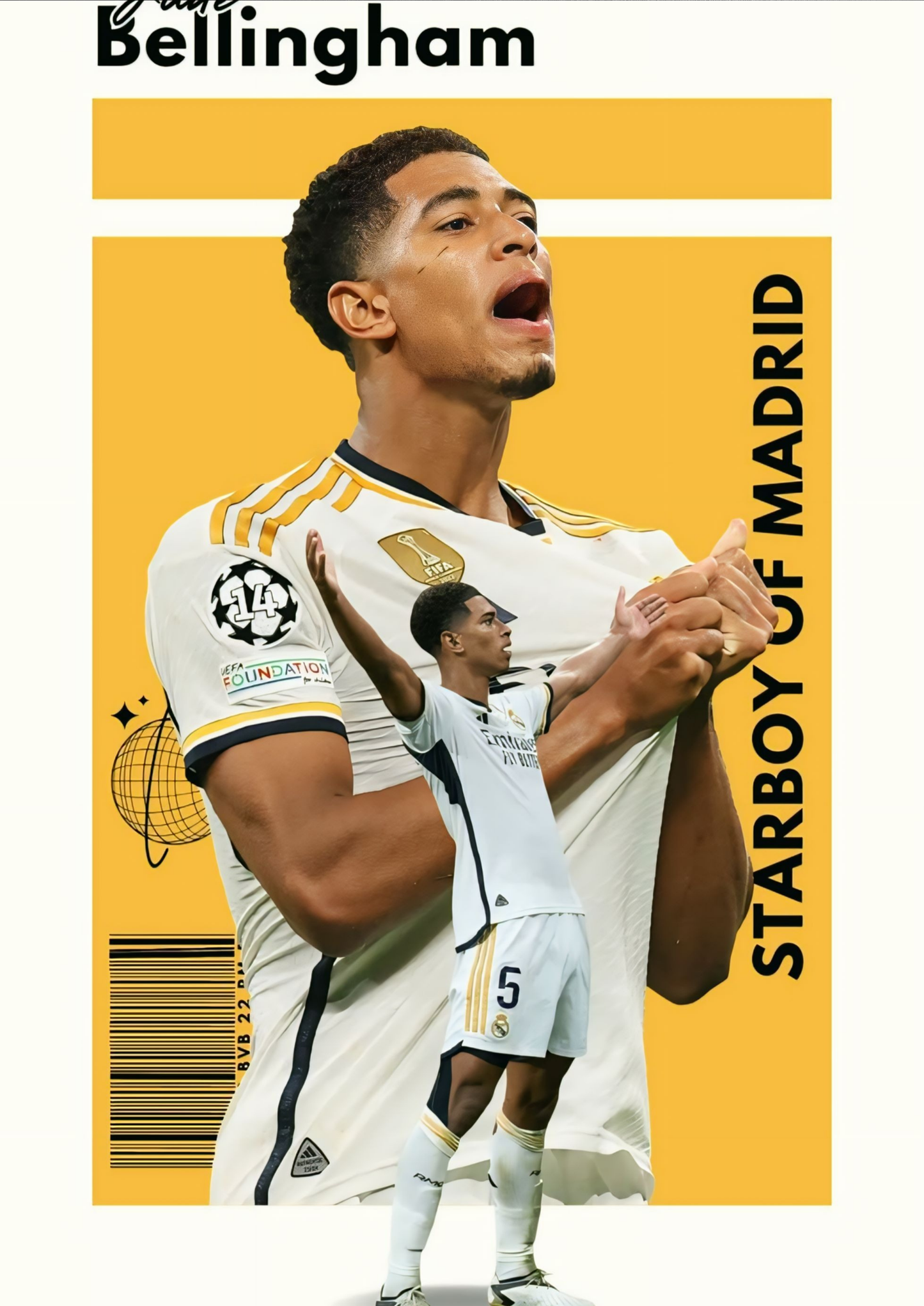 BELLINGHAM | FOOTBALL | POSTER