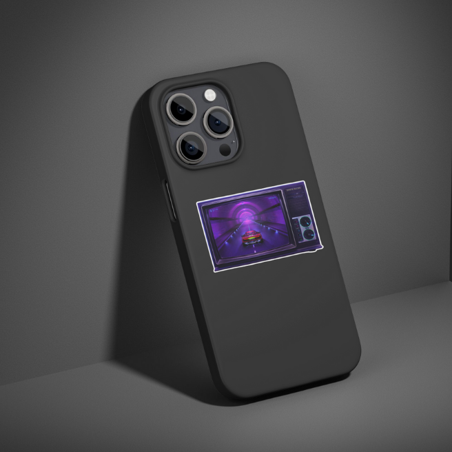 VINTAGE TV | STICKER