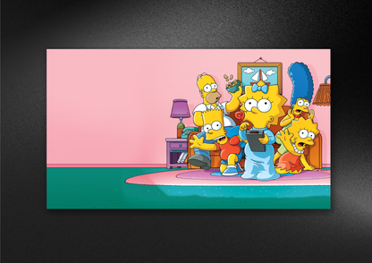 SIMPSONS FAMILY | LANDSCAPE | POSTER