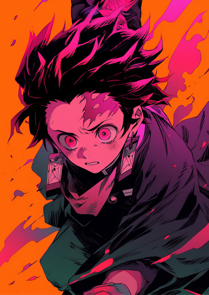 DEMON SLAYER-TANJIRO | ANIME | POSTER