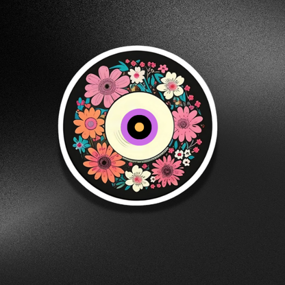 CIRCLE FLOWER | STICKER