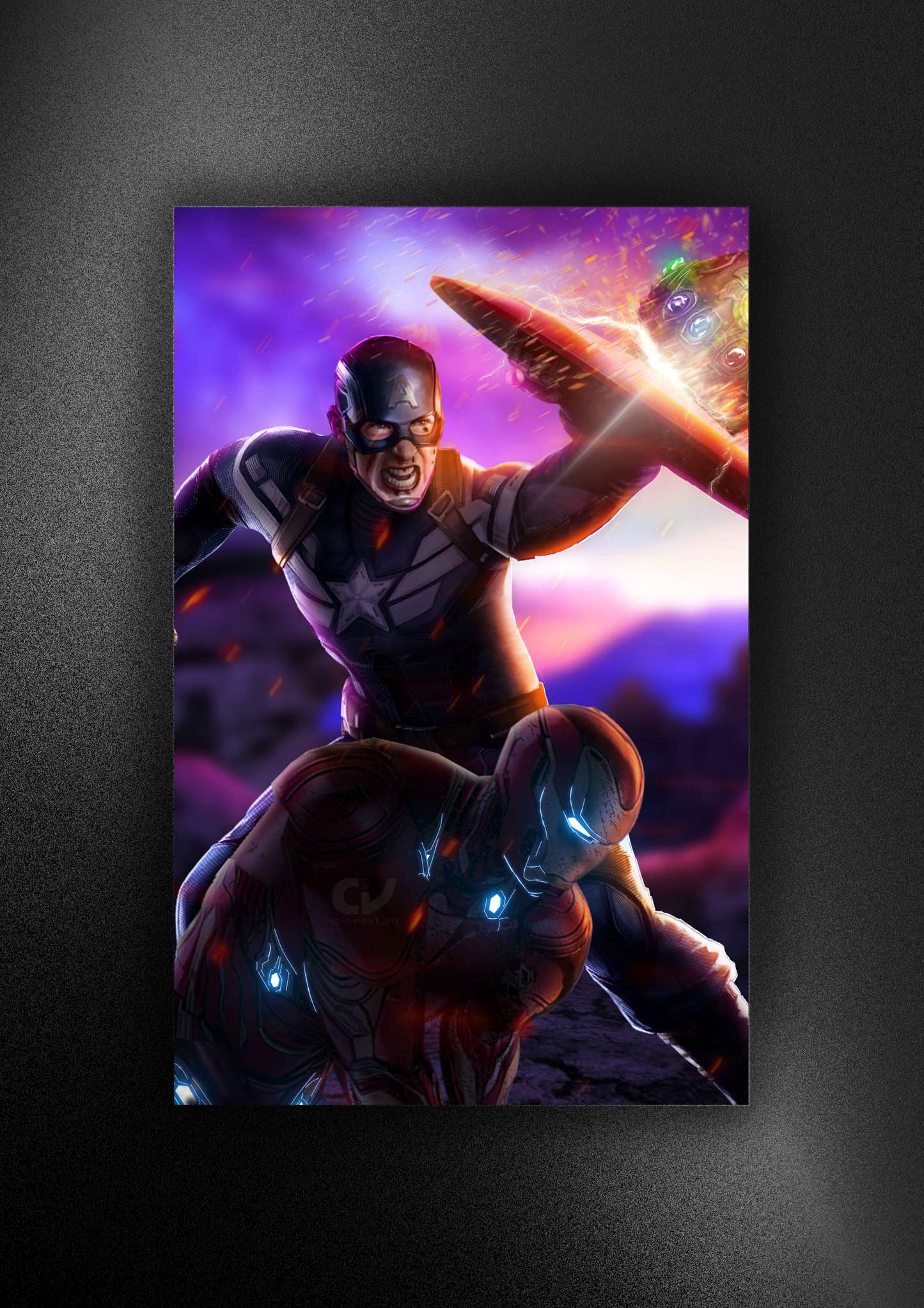 Captain America x Iron-Man - Poster