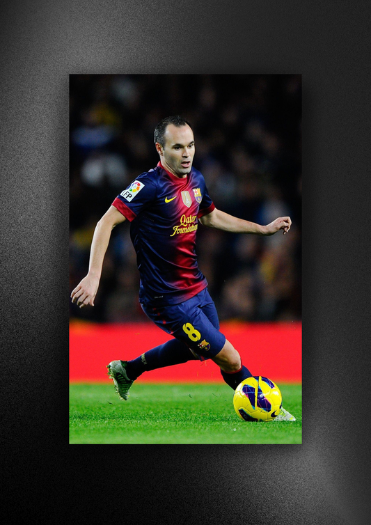 INIESTA| FOOTBALL | POSTER